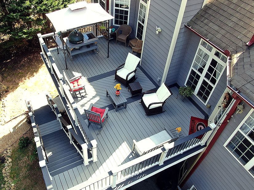 For the Fallview Project were looking to upgrade their deck so they could enjoy more of their time outdoors grilling, relaxing, and entertaining.